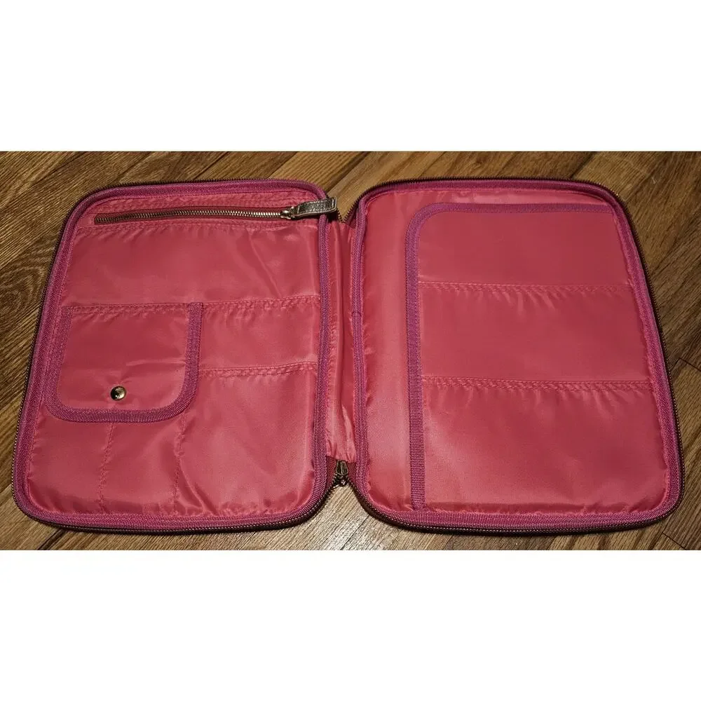 Lilly Pulitzer Wild Confetti Agenda Folio Laptop Tablet Case Organizer Pockets